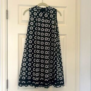 Sachin + Babi Mod Dress in Black and White Floral